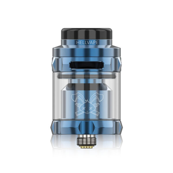 Available At Dispergo Vaping The Hell Vape Dead Rabbit Solo RTA In Blue