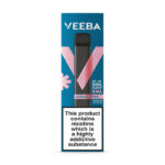 Coral Pink Veeba Disposable Device 20mg Available At Dispergo Vaping