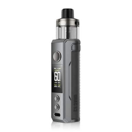 grey-metal-drag-s2-voopoo-uk VooPoo Drag S2 in Grey Metal. Now available at Dispergo Vaping.