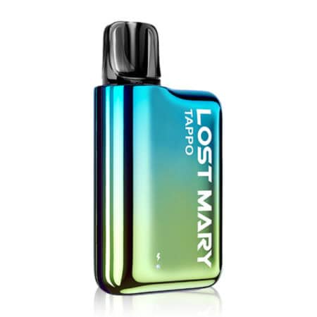 lost-mary-tappo-vape-kit-blue-green-uk Get your Lost Mary Tappo Pod Kit In Blue Green Today At Dispergo Vaping. The Most Popular Vape Shop In The UK