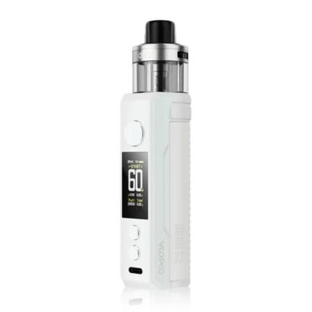 pearl-white-drag-s2-voopoo-uk VooPoo Drag S2 in Pearl White. Now available at Dispergo Vaping.