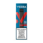 Red Veeba Disposable Device 20mg Available At Dispergo Vaping