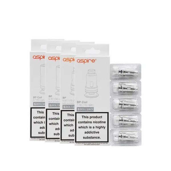 Aspire BP Replacement Coils Available At Dispergo Vaping