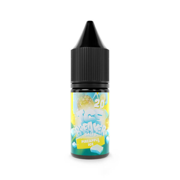 Pineapple Ice by Ice Breaker Nicotine Salt E-liquid, now available at Dispergo Vaping