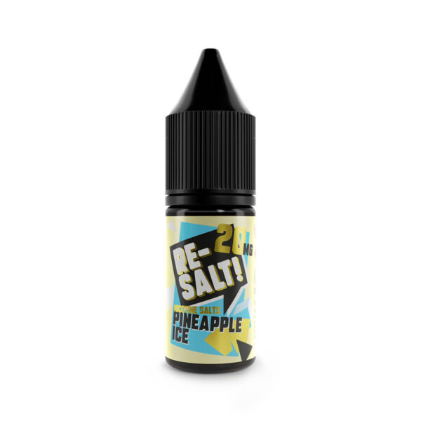 Nicotine salts pineapple ice 20mg in the re-salts range available at dispergo vaping uk
