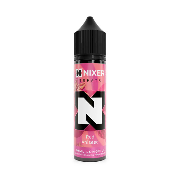red aniseed long fill e-liquid 30ml concentrate by Nixer