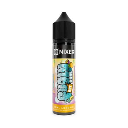 pineapple mango passionfruit 60ml longfill eliquid by fugly but cool x nixer