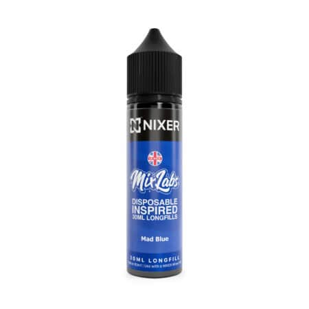 w-nixer-mix-labs-mad-blue-30ml-longfill-60ml mad blue 60ml longfill eliquid by mix labs x nixer