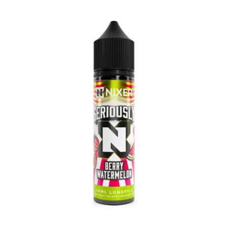 berry watermelon 60ml longfill eliquid by seriously x nixer