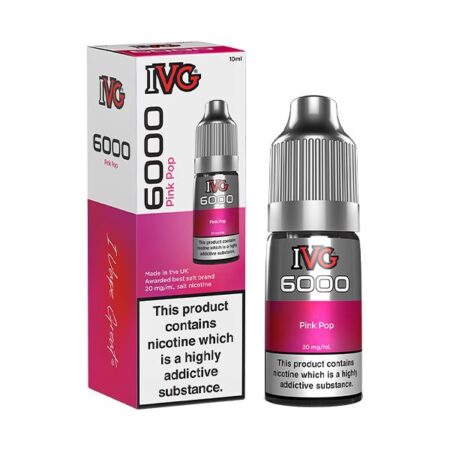 pink pop ivg 6000 nic salt uk