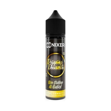 nixer x dripping desserts rice pudding & custard