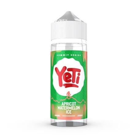 YETI SUMMIT - UK - 100ML - 0MG - APRICOT WATERMELON ICE Yeti 100ml - APRICOT WATERMELON