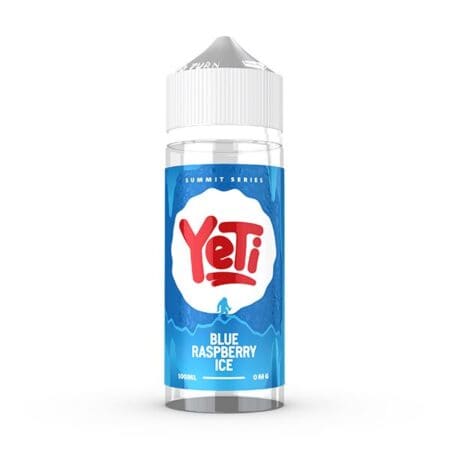 YETI SUMMIT - UK - 100ML - 0MG - BLUE RASPBERRY ICE Yeti 100ml - BLUE RASPBERRY ICE
