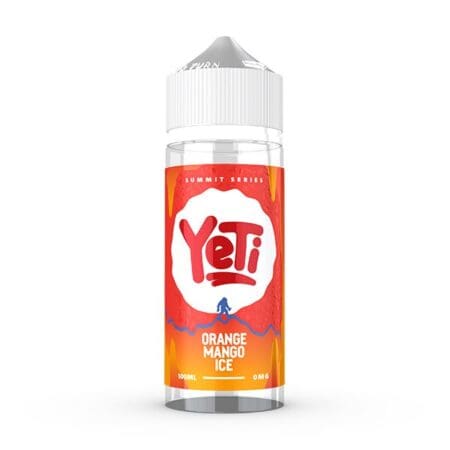 YETI SUMMIT - UK - 100ML - 0MG - ORANGE MANGO ICE Yeti 100ml - ORANGE MANGO ICE