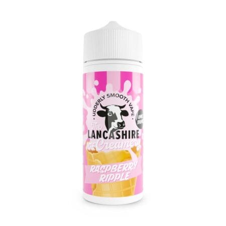 The Lancashire Ice Creamery - raspberry ripple