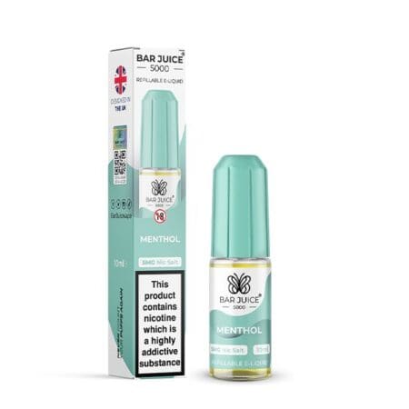 menthol 5mg bar juice menthol 5mg