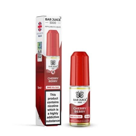 Cherry-Berry-5mg-Bar-Juice-Nic-Salt-E-liquid bar juice 5000 - cherry berry 5mg