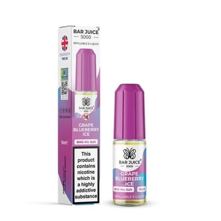 bar juice 5000 - grape blueberry 5mg
