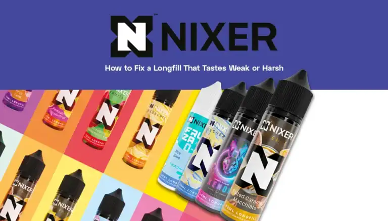 How to Fix a Longfill That Tastes Weak or Harsh