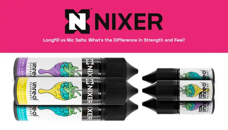 Longfill vs Nic Salts Difference in Strength and Feel