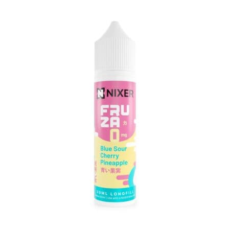 w-nixer-fruza-blue-sour-cherry-pineapple-30ml-longfill-60ml nixer x fruza blue sour cherry pineapple