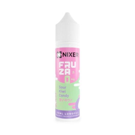w-nixer-fruza-sour-kiwi-candy-30ml-longfill-60ml nixer x fruza Sour Kiwi Candy