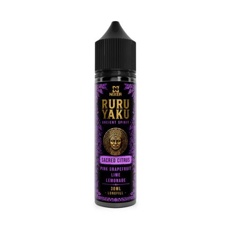 w-rur-yaku-sacred-citrus-30ml-longfill-60ml nixer x ruru yaku sacred citrus